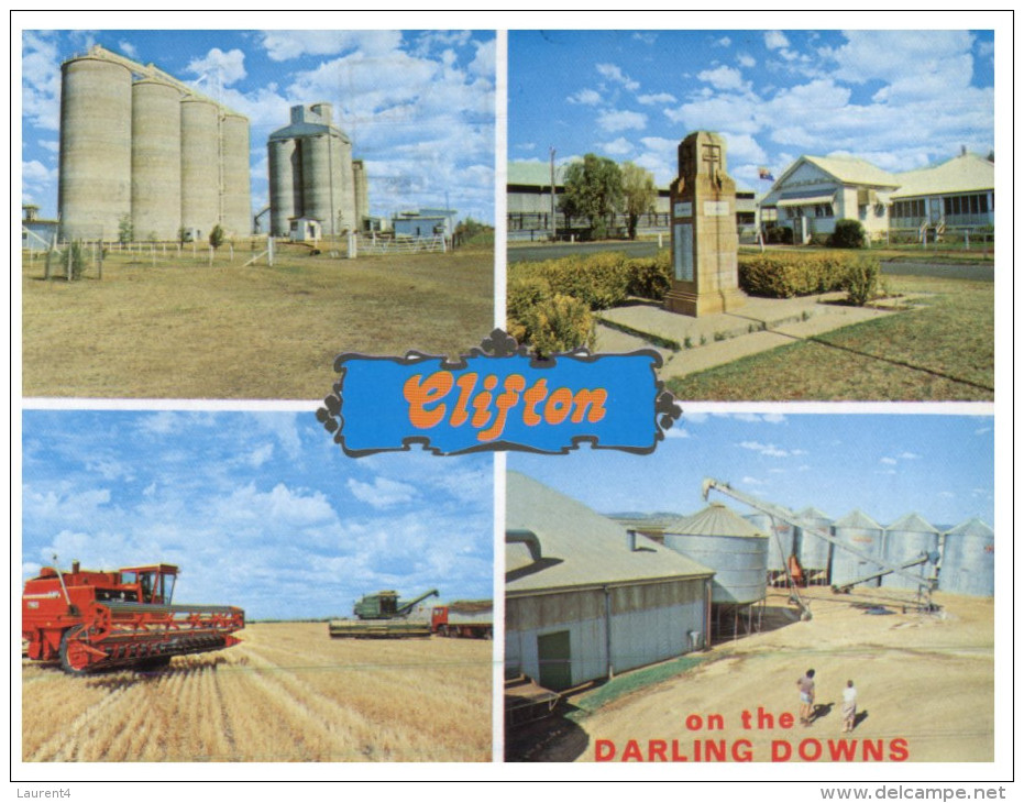 (699) Australia - SA - Darling Downs Clifton (farming) (RTS Or DLO Postmark At Back Of Postcard) - Other & Unclassified