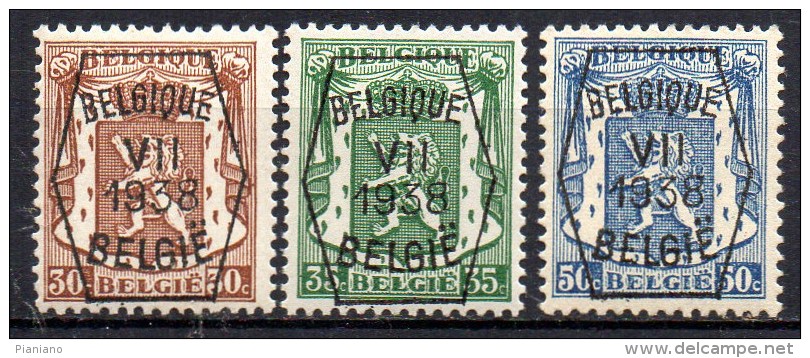 PIA - BEL - 1938 : Stemma  Preannullato  : VII 1938 - (UN  1G) - Typo Precancels 1936-51 (Small Seal Of The State)