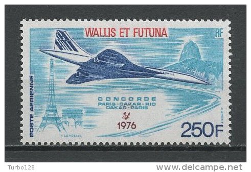 WALLIS FUTUNA 1976 PA N° 71 ** Neuf = MNH Superbe Cote 31 €.CONCORDE Avions Planes Paris Dakar Rio - Unused Stamps