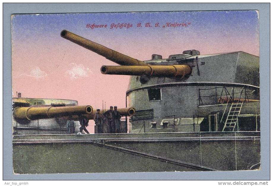 DE Auslandspostämter Deutsche Marine-Schiffspost No.200 1918-09-23 Auf Postkarte - Altri & Non Classificati