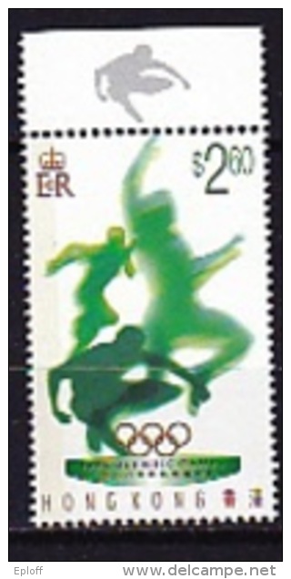 HONG KONG GRANDE BRETAGNE 1996       Jeux Olympiques D'Atlanta :  Athlétisme    1-4v.  MNH - Summer 1996: Atlanta