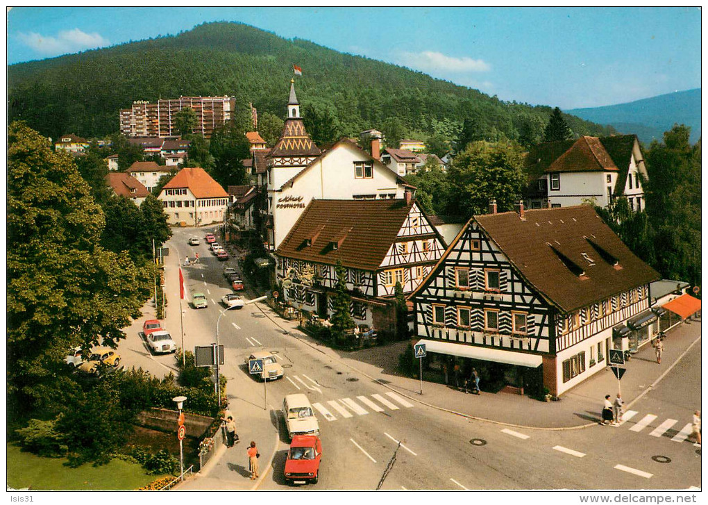 Allemagne - Germany - Bade Wurtemberg - Bad Herennalb - Zentrum - Semi Moderne Grand Format - état - Bad Herrenalb