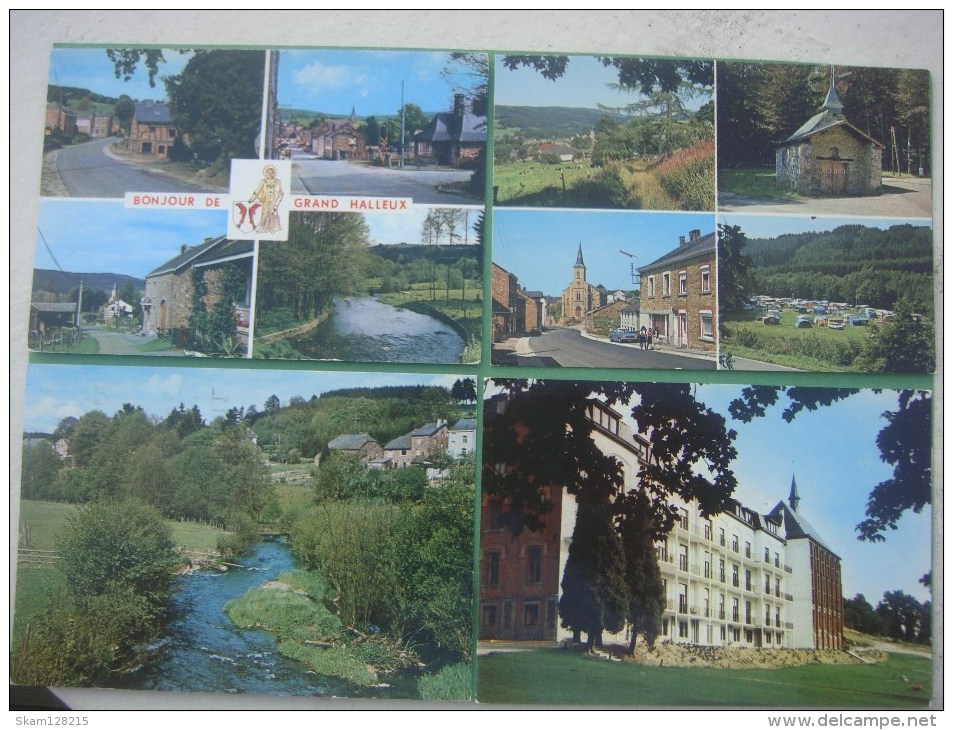 Lot De 4 Cartes De GRAND - HALLEUX ( VIELSALM ) (2x Multivues / Panorama / Résidence D'Ardenne - Vielsalm