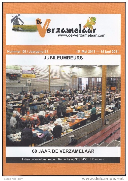 NL.- Tijdschrift - De Verzamelaar Nummerr 5 / Jaargang 61. 15 Mei 2011 - 15 Juni 2011. - Andere & Zonder Classificatie