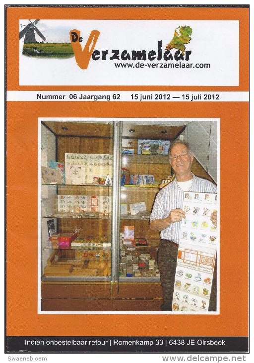 NL.- Tijdschrift - De Verzamelaar Nummerr 6 / Jaargang 62. 15 Juni 2012 - 15 Juli 2012 - Andere & Zonder Classificatie