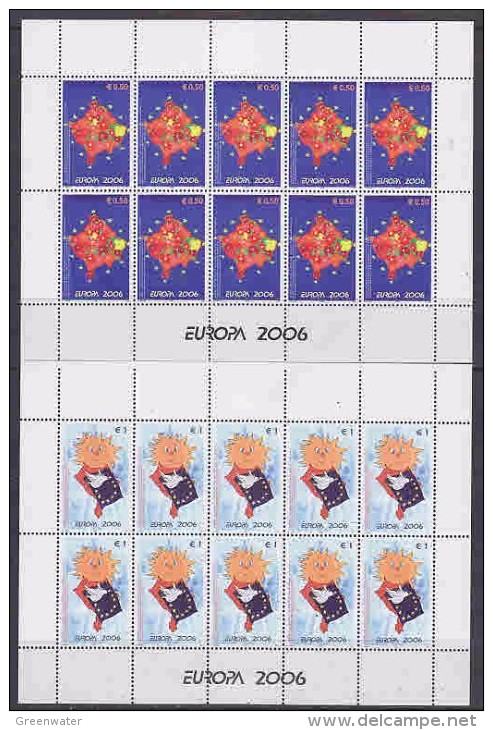 Europa Cept 2006 Kosovo 2v 2 Sheetlets ** Mnh (F4238A) - 2006