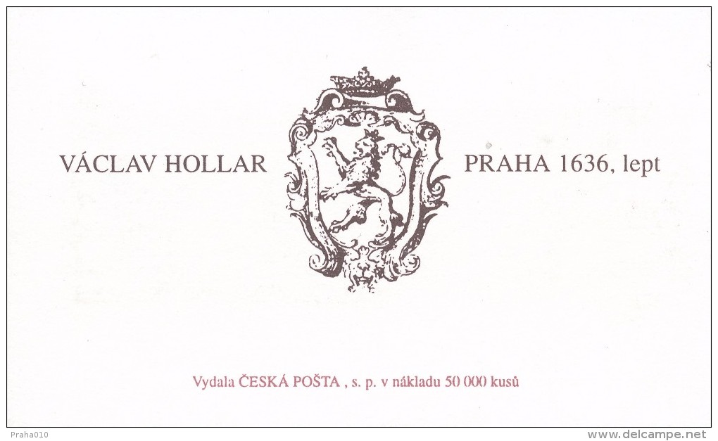 Czech Rep. / Stamps Booklet (1995) 0070 ZS 3 President Vaclav Havel (1936-2011) Wenceslaus Hollar: Prague 1636 (J3748) - Unused Stamps