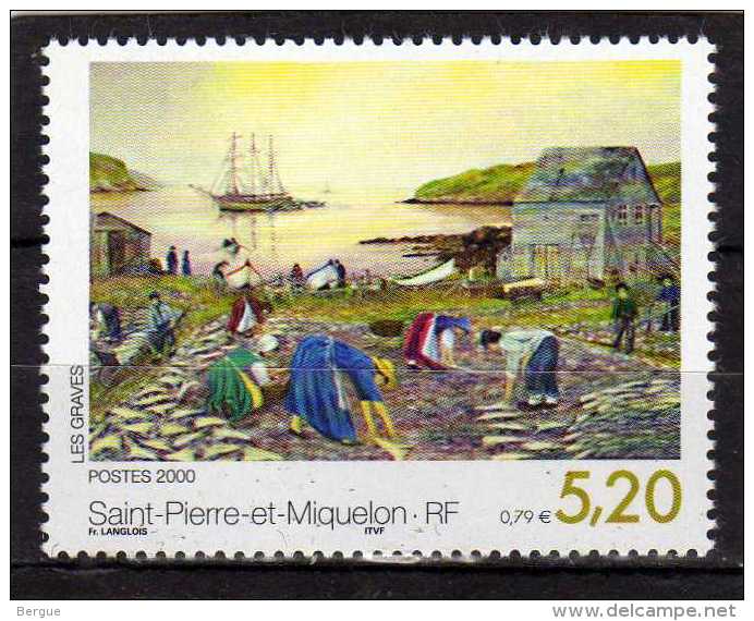 ST PIERRE ET MIQUELON    N° 709 ** LUXE - Unused Stamps