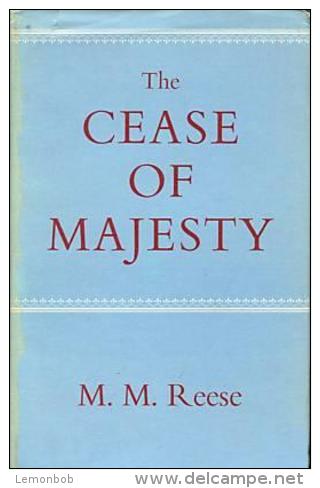 The Cease Of Majesty: A Study Of Shakespeare's History Plays By M. M. Reese - Literaire Kritiek