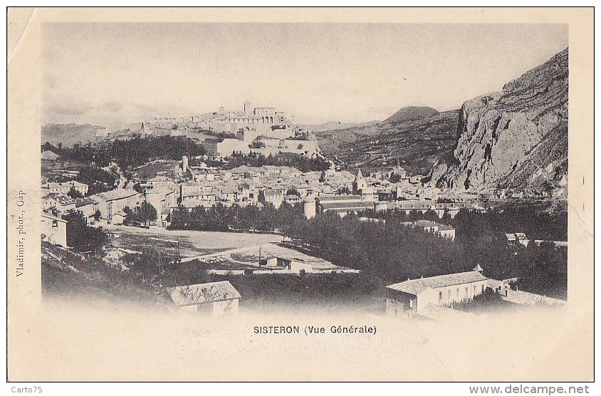 Sisteron 04 - Précurseur Vue Générale - Sisteron