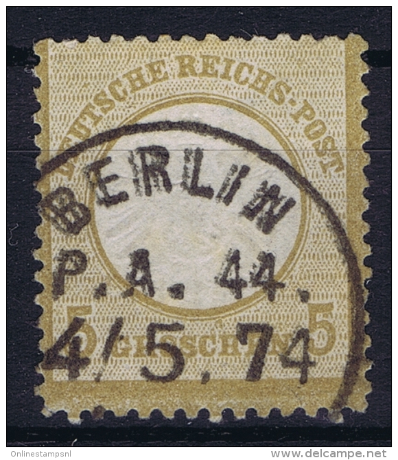 Germany: 1872 Mi Nr 22  Used - Usati