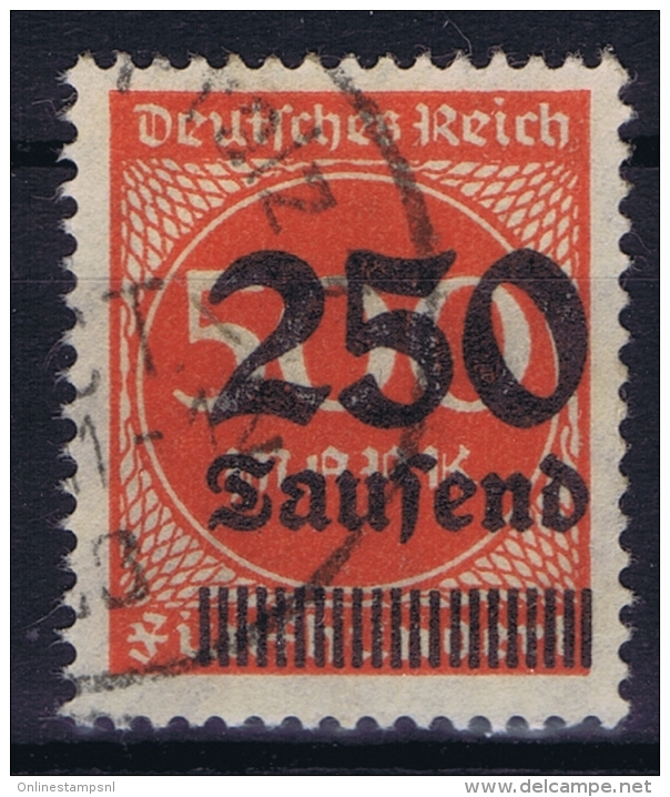 Germany: 1923 Mi Nr 296 Used - Gebraucht