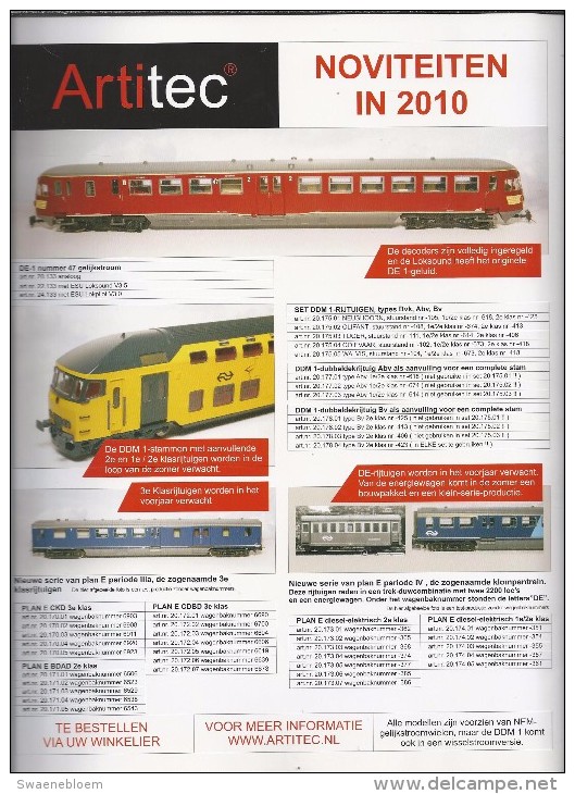 NL.- Tijdschrift - RAIL Magazine. Nummerr 272. Jaargang 32. Maart 2010. Spoorwegen. Modelspoor. - Andere & Zonder Classificatie