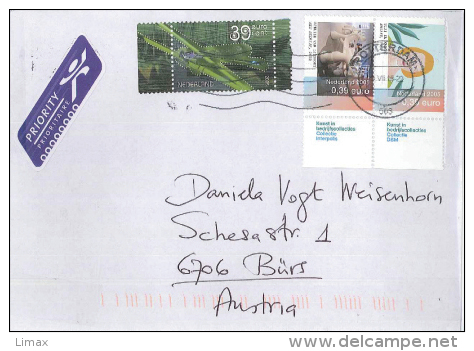 Niederlande Nederland Holland Rotterdamlibelle Jungfer Zusammendruck Unst Interpolis Dsm Emilie - Storia Postale