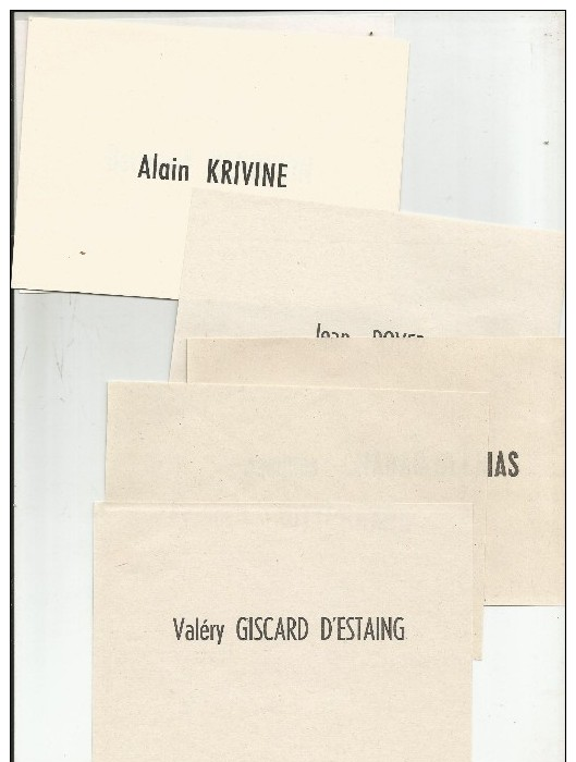 Tract  Officiel Politique Presidentielles  Mai 1974  Les 12 Bulletins Des Candidants Voir Descriptiv - Historical Documents