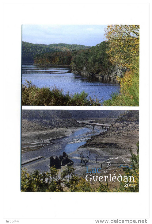 Mur De Bretagne (22) : Lac De Guerlédan - Assec Du Plus Grand Lac De Bretagne En 2015 - Autres & Non Classés