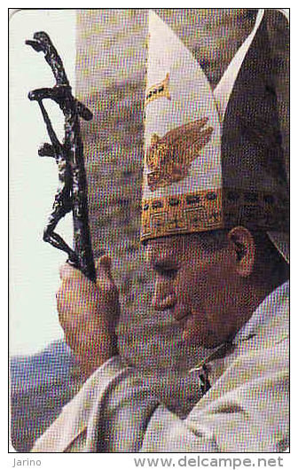 Slovaquie 1995, Chip, Slovak Telecom 3/95,Pope-Papa John Paul II, Tirage 50 000, Used - Slowakei