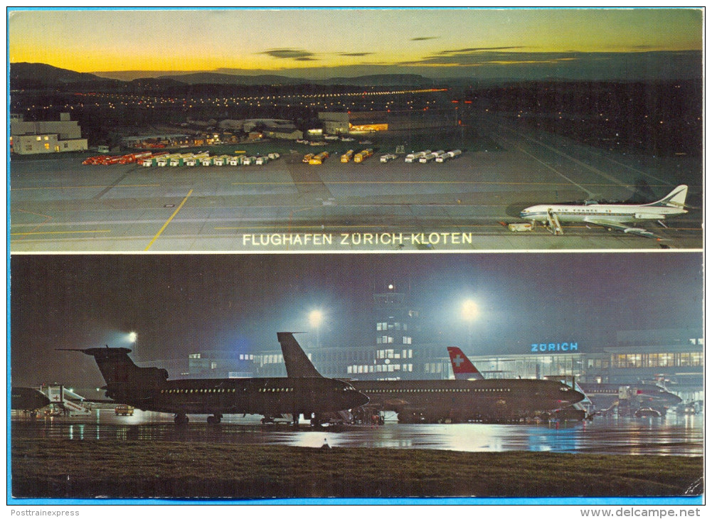 Switzerland. The Zurich-Kloten Airport. - Aerodrome