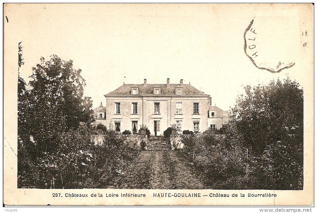 44 - HAUTE  GOULAINE - Château De La Bourrelère . - Haute-Goulaine