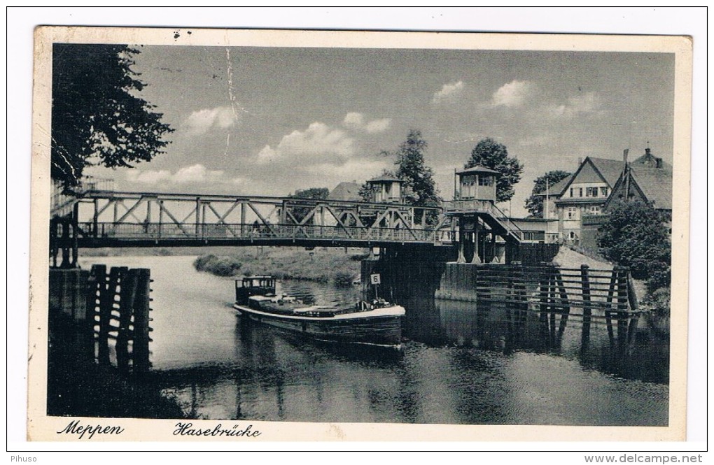 D5464   MEPPEN : Hasebrücke - Meppen