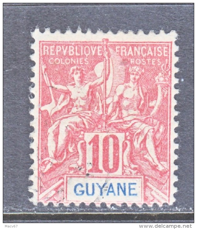 FRENCH GUIANA  38   (o) - Used Stamps