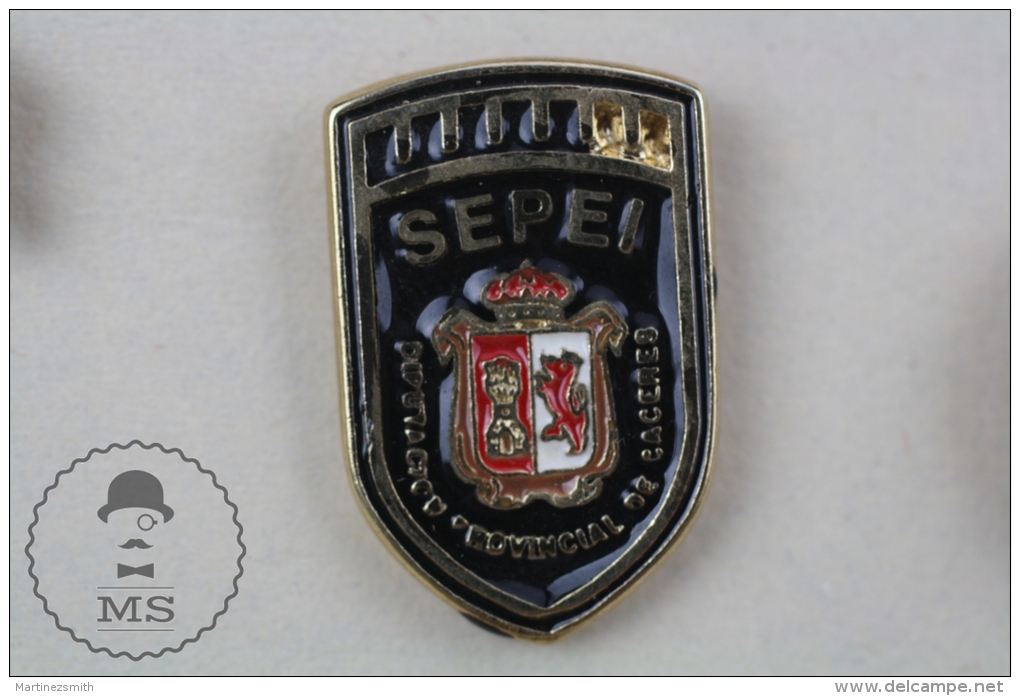 Fireman/ Firefighter Spain, Caceres - Pin Badge #PLS - Bomberos