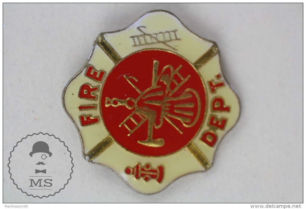 Fireman/ Firefighter - Fire Department - Pin Badge #PLS - Bomberos