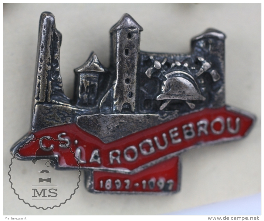 C.S. La Roquebrou Sapeurs Pompiers Fireman Firefighter - Pin Badge #PLS - Bomberos