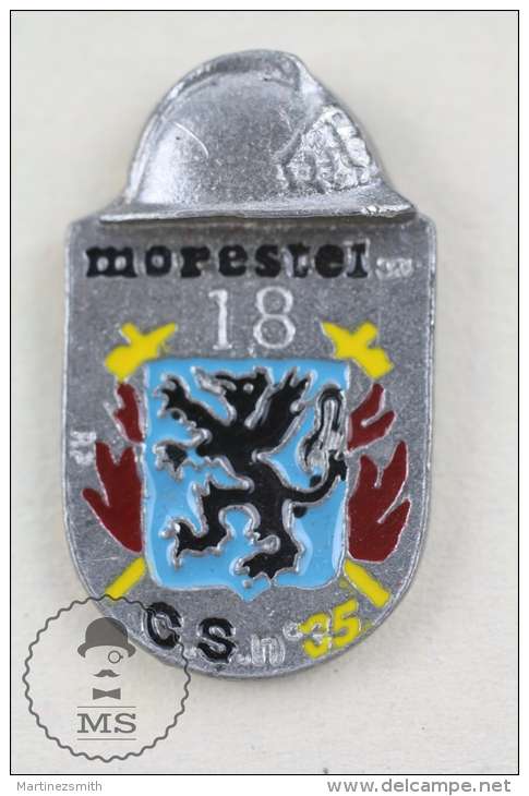Morestel France Sapeurs Pompiers - Fireman Firefighter - Pin Badge #PLS - Bomberos