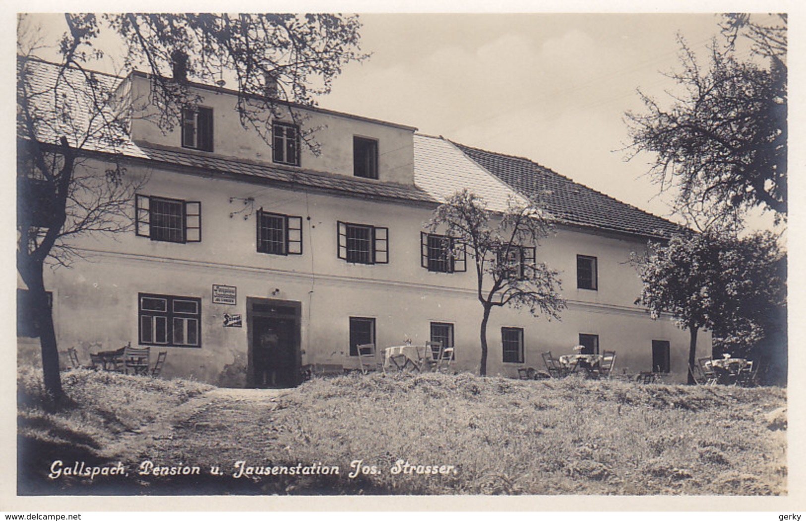 Ak -  Gallsbach Pension Und Jausenstation Jos. Strasser - Gallspach