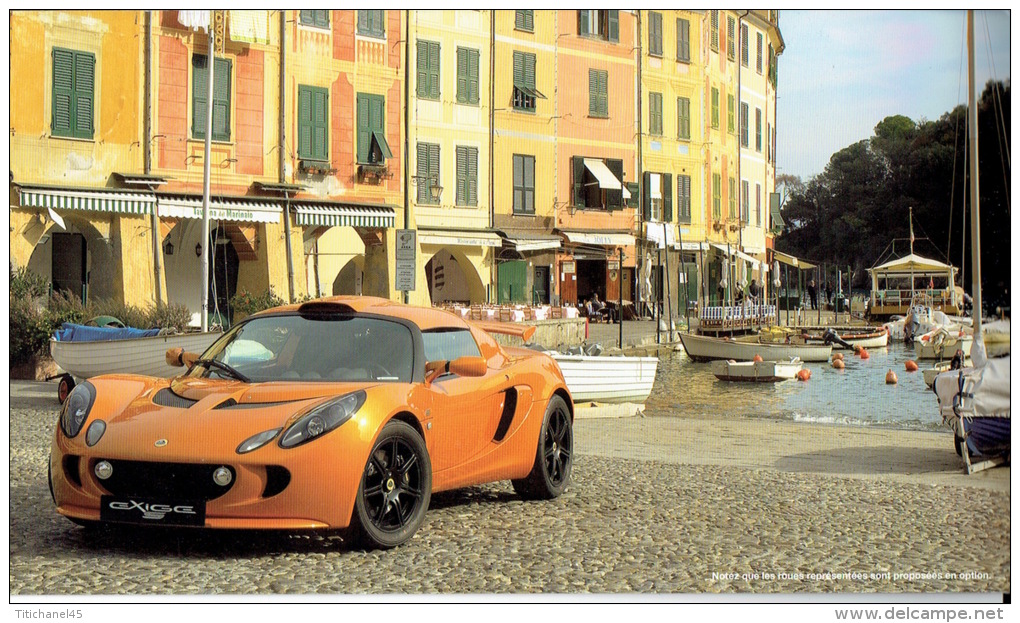 Catalogue Automobile LOTUS  EXIGE Année 2008 - 20 Pages (29.5x 17 Cm) - Voitures