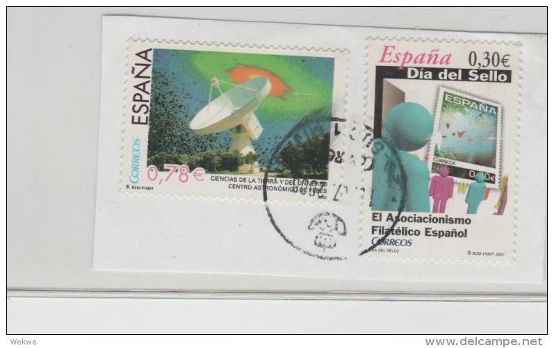 Spanien 016 / Astronomie + Tag Der Briefmarke  O - Gebraucht