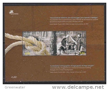 Europa Cept 2007 Azores M/s ** Mnh (24002) @ Face - 2007