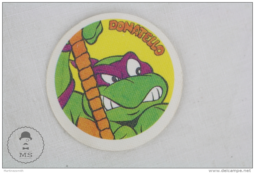 The  Ninja Turtles Donatello Small Round Sticker - Autocollants