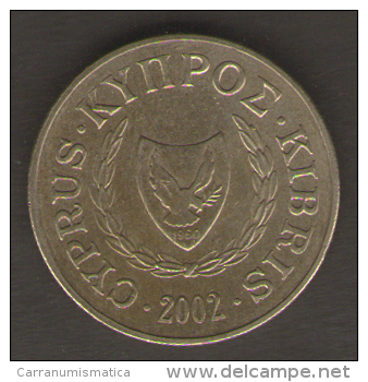 CIPRO 10 CENTESIMI 2002 - Cyprus