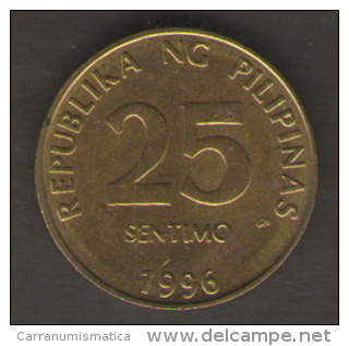 FILIPPINE 25 SENTIMO 1996 - Philippines