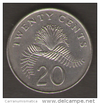 SINGAPORE 20 CENTS 1997 - Singapore