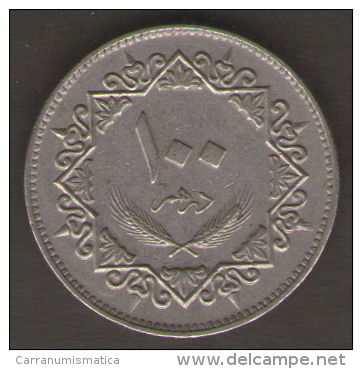 LIBIA 100 DIRHAMS 1975 - Libye