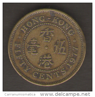 HONG KONG 50 CENTS 1977 - Hong Kong