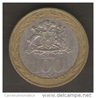 CILE 100 PESOS 2006 BIMETALLICA - Cile