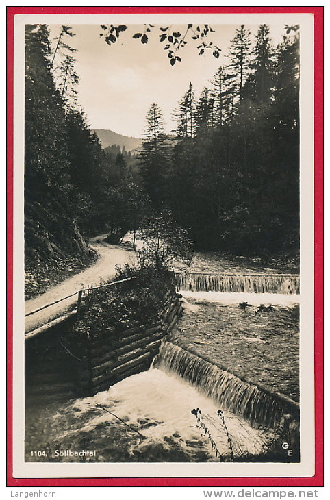 Foto-AK ´Söllbachtal' Bei Bad Wiessee (LK Miesbach) ~ 1960 - Bad Wiessee