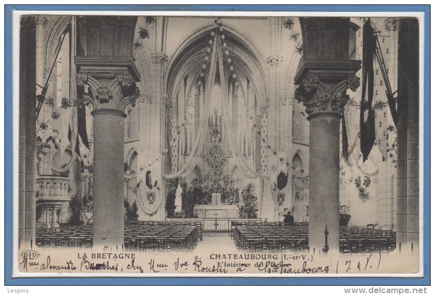 35 - CHATEAUBOURG --  Intérieur De L´Eglise - Andere & Zonder Classificatie