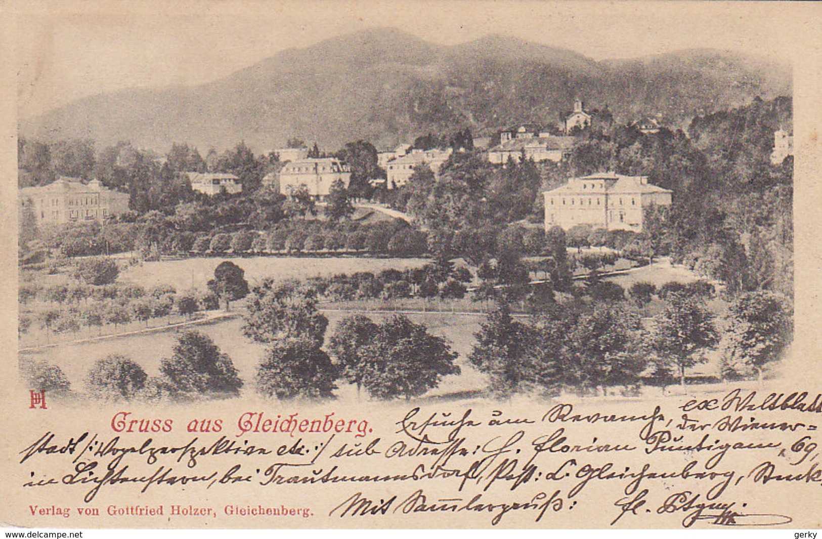 Ak -  Gleichenberg 1899 - Bad Gleichenberg