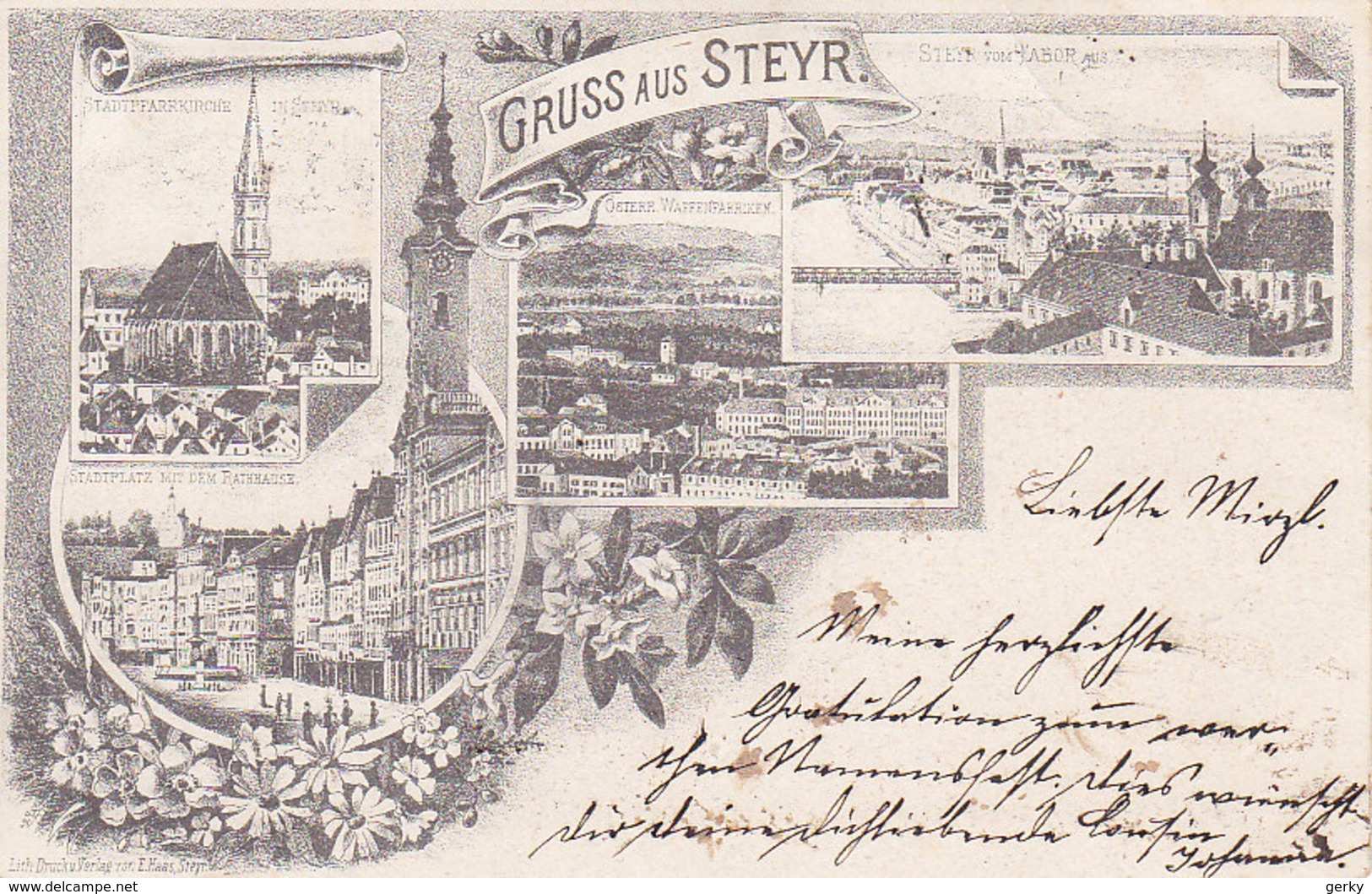 Ak -  Steyr 1897 - Linz Pöstlingberg