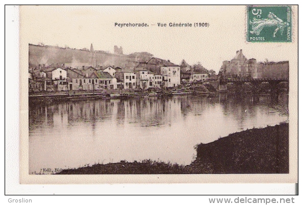 PEYREHORADE VUE GENERALE (1909) - Peyrehorade