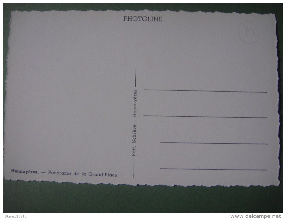 HENNUYERES ( BRAINE - LE -COMTE ) --- Panorama De La Grand'Place - Braine-le-Comte