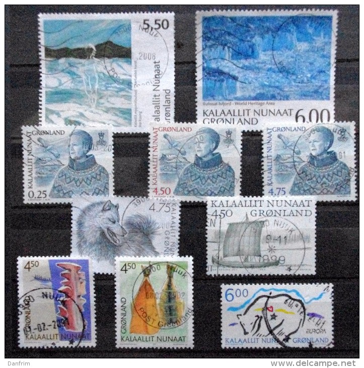 Greenland 1999-2008  (O) ( Lot Ks 350 ) - Usati