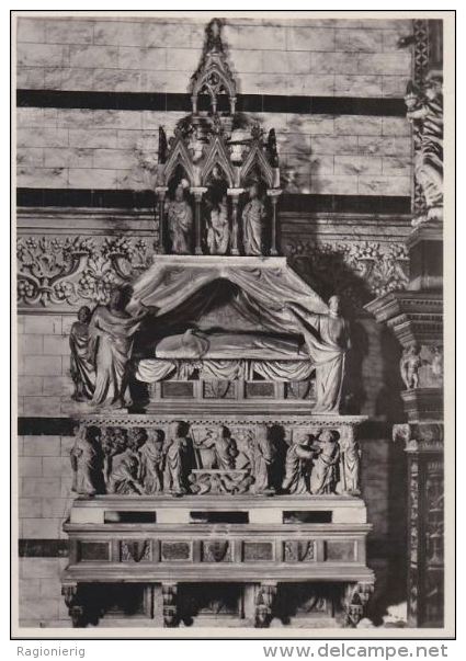 SIENA - Cattedrale - Monumento Al Cardinale Riccardo Petroni Dello Scultore Tino Da Camaino - Siena