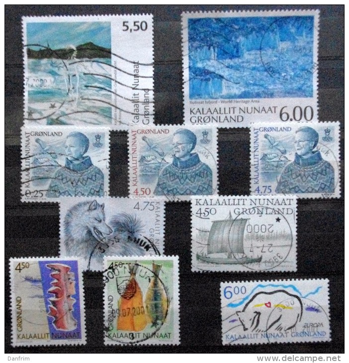 Greenland 1999-2008  (O) ( Lot  Ks 351 ) - Verzamelingen & Reeksen