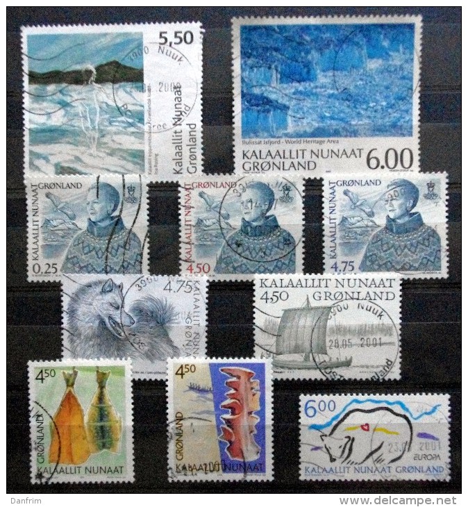 Greenland 1999-2008  (O) ( Lot  Ks 353 ) - Collections, Lots & Series